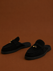 Mules Mocassins Élegance - Daim