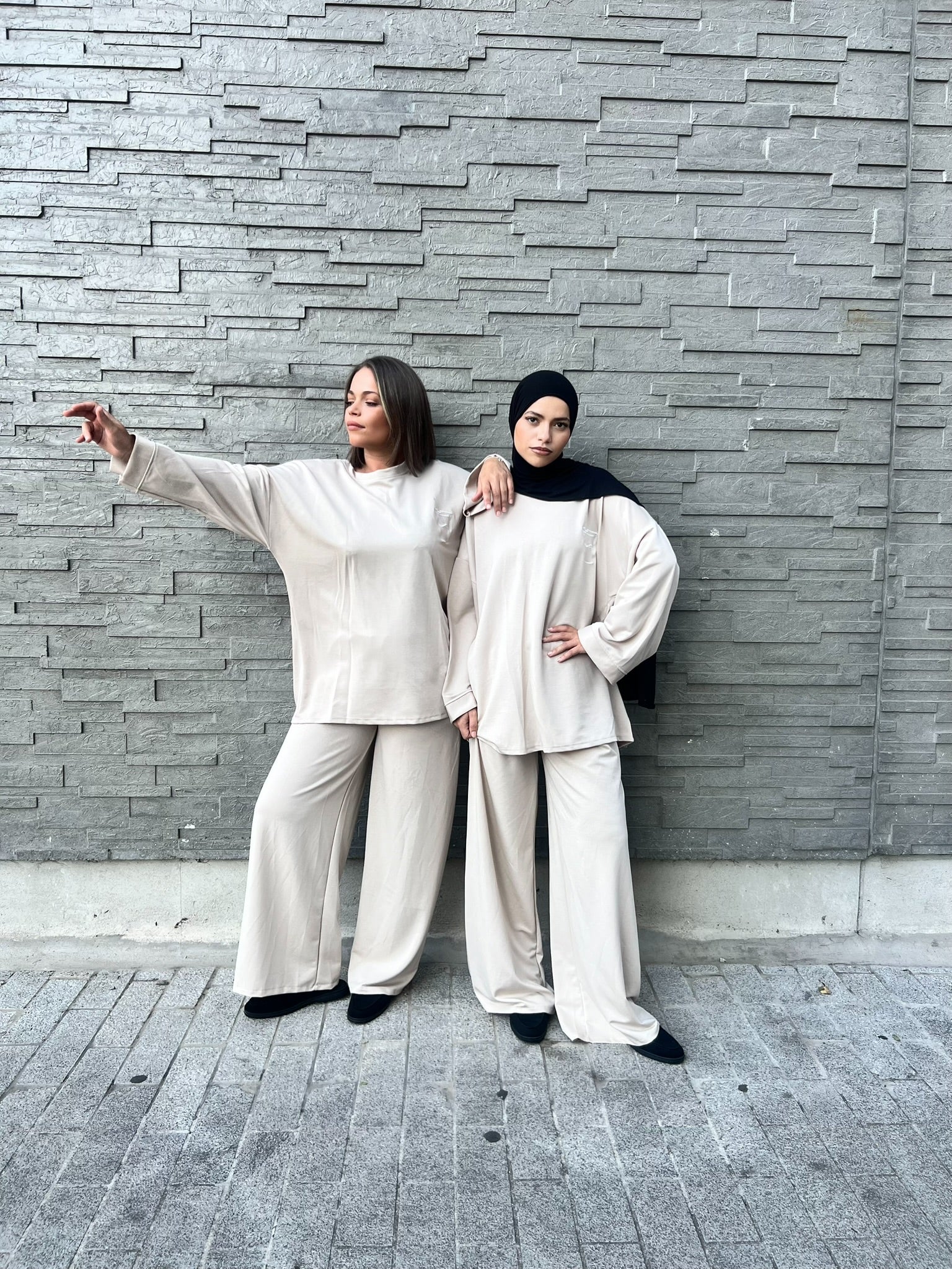 Ensemble Matcha Beige