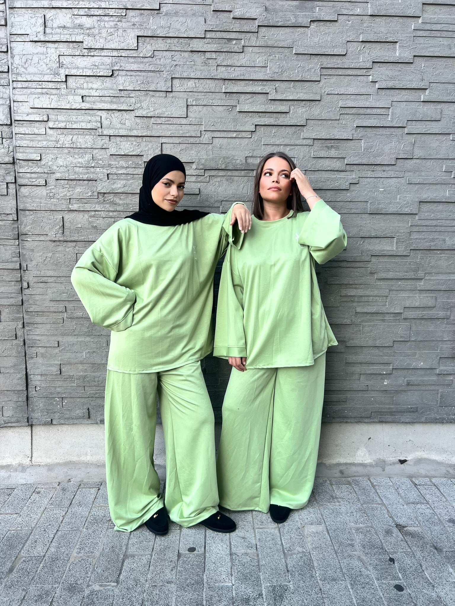 Ensemble Matcha Vert