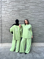 Ensemble Matcha Vert