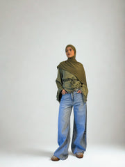 Jeans asymétrique - Ligne Classy