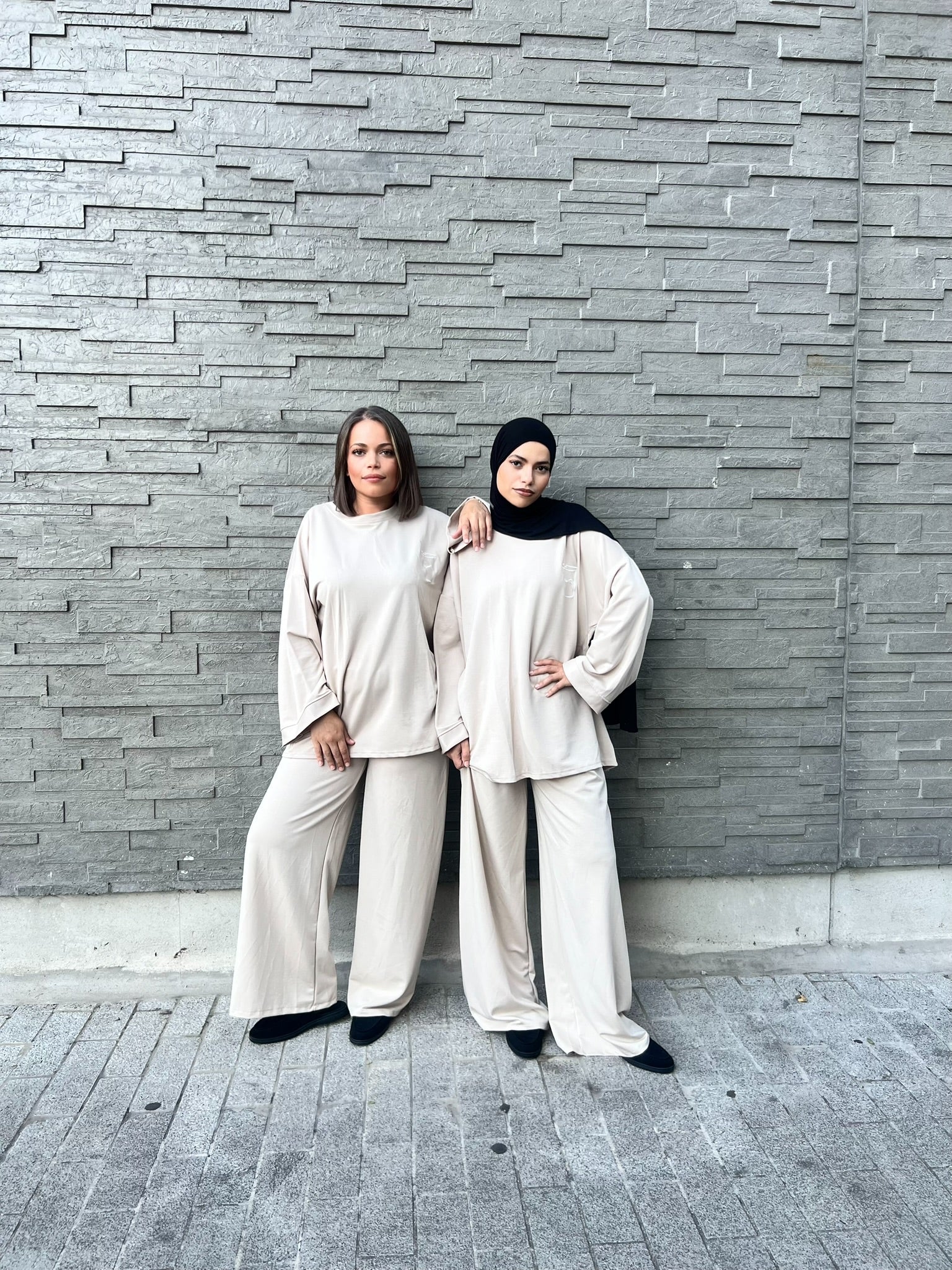 Ensemble Matcha Beige