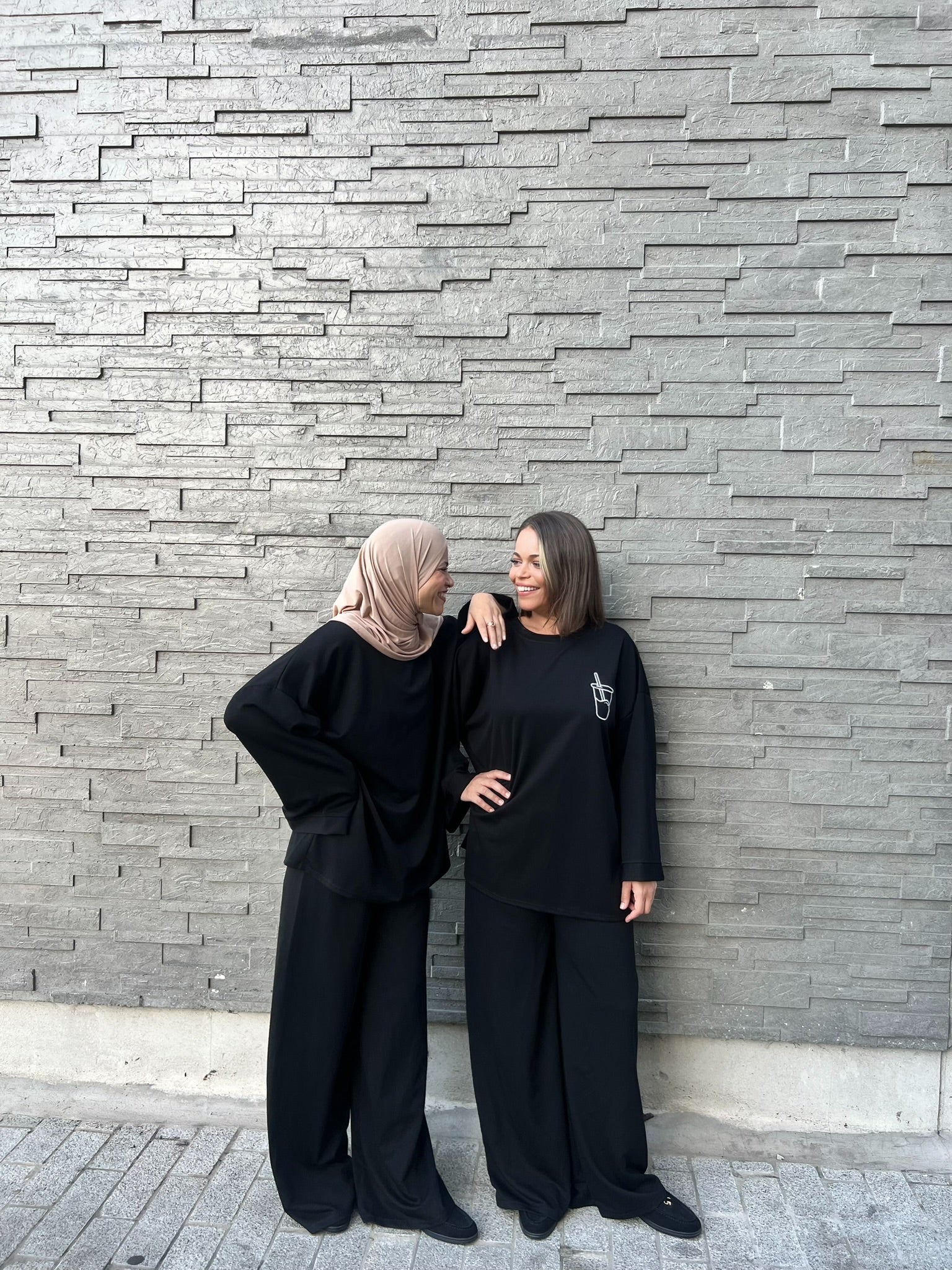 Ensemble Matcha Noir