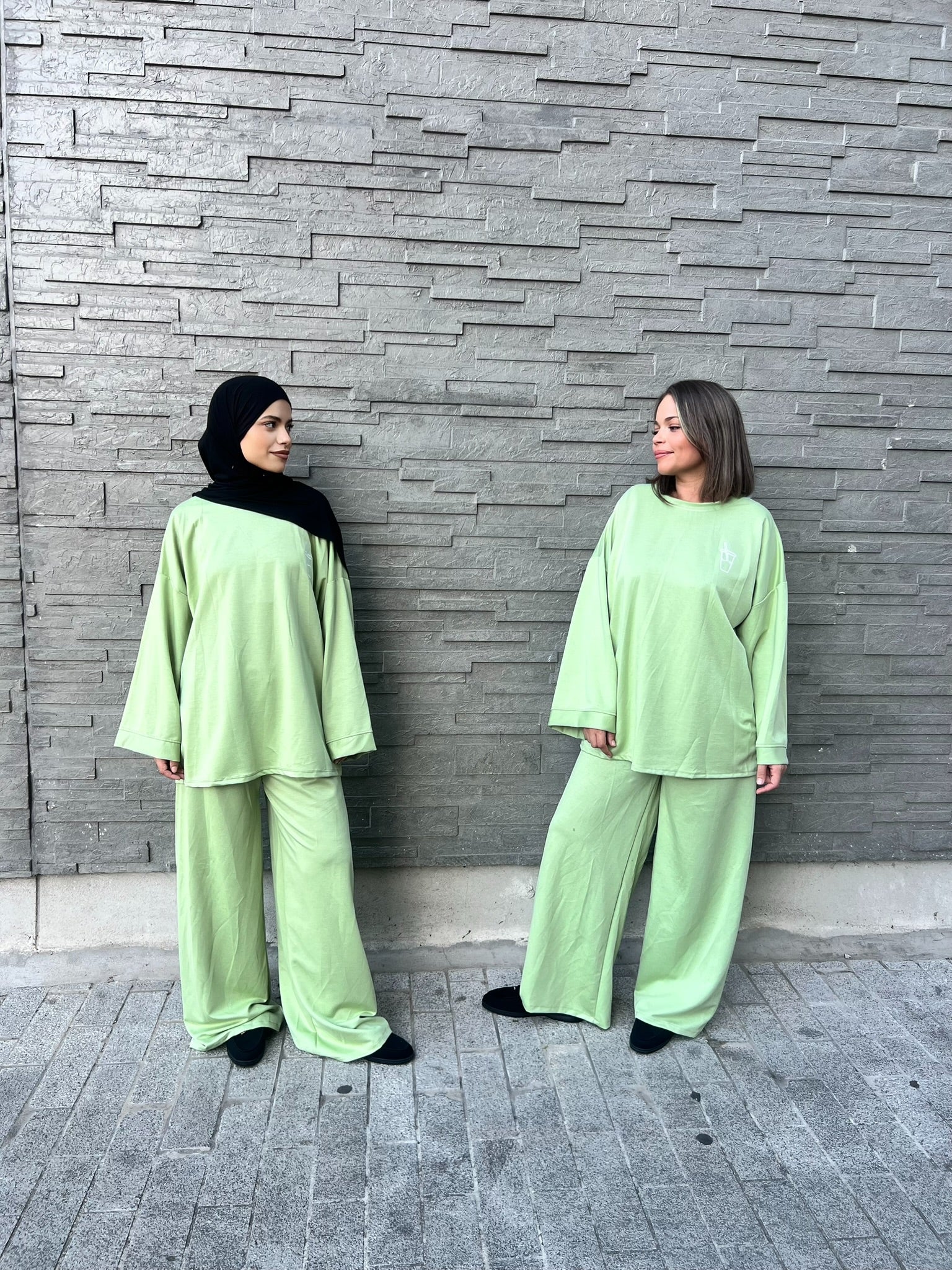 Ensemble Matcha Vert