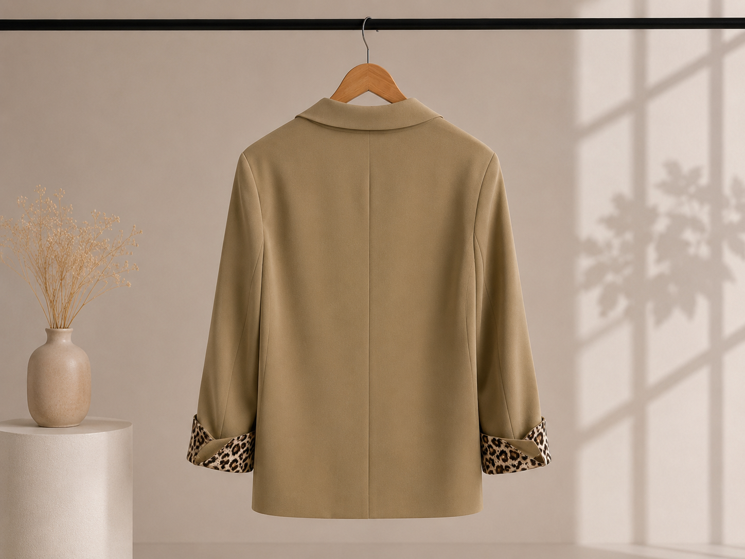 Blazer Oversize Léopard - Ligne Signature