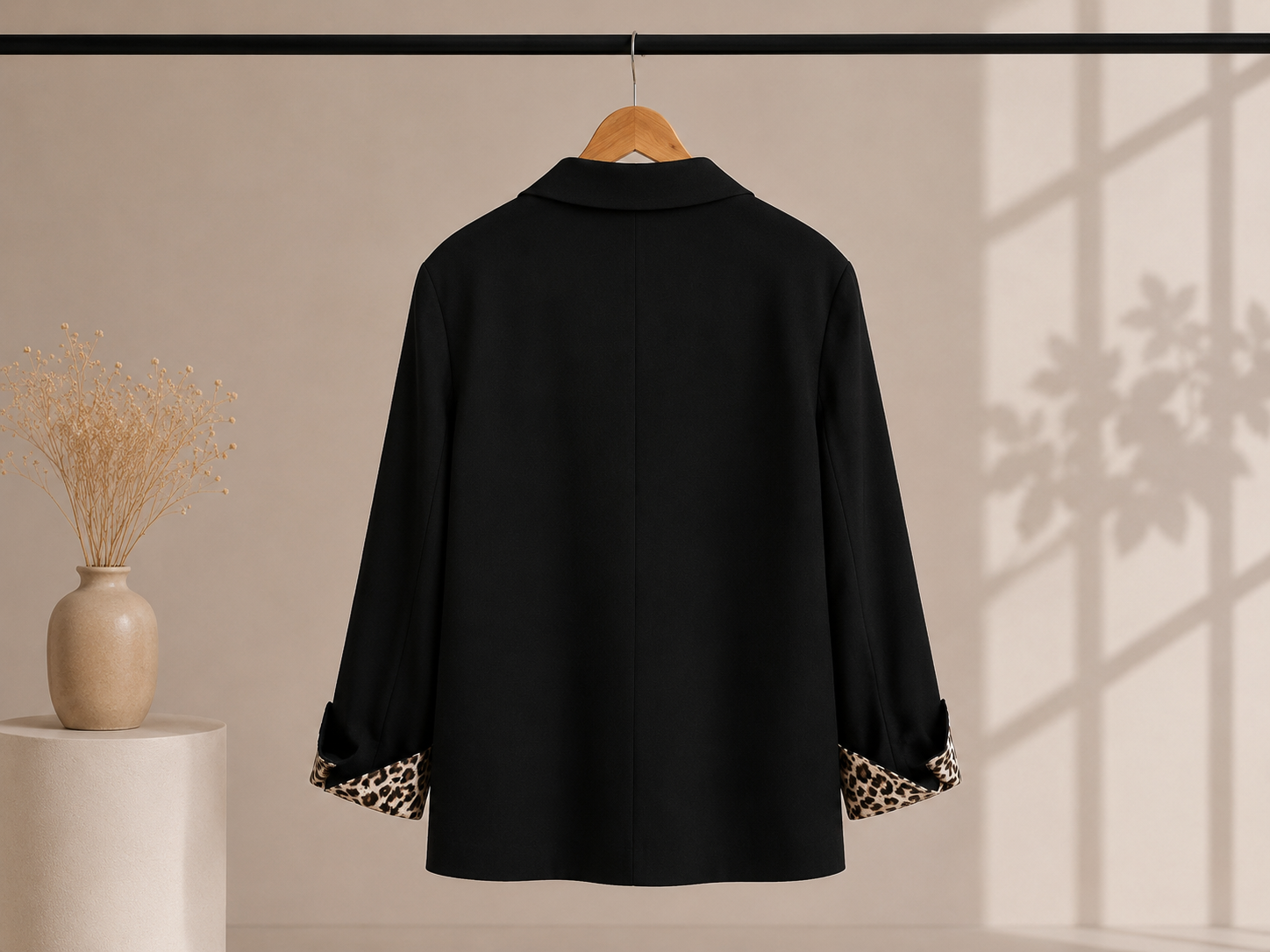 Blazer Oversize Léopard - Ligne Signature