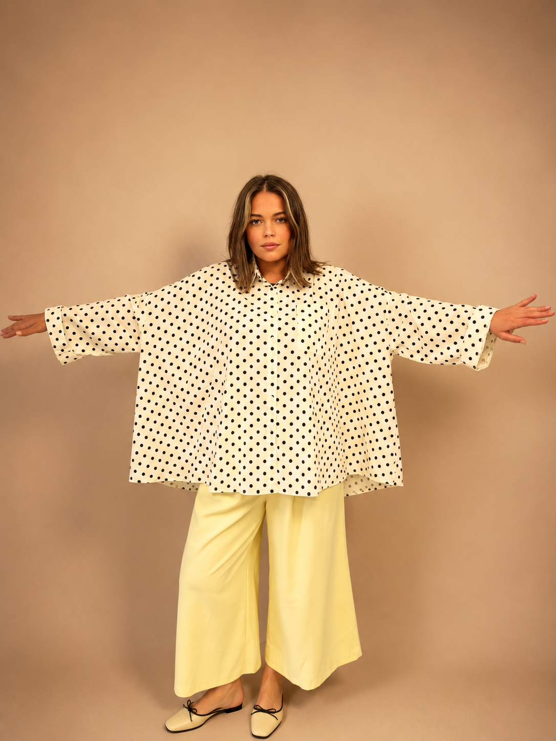 Chemise Petits Pois Oversize