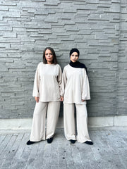 Ensemble Matcha Beige