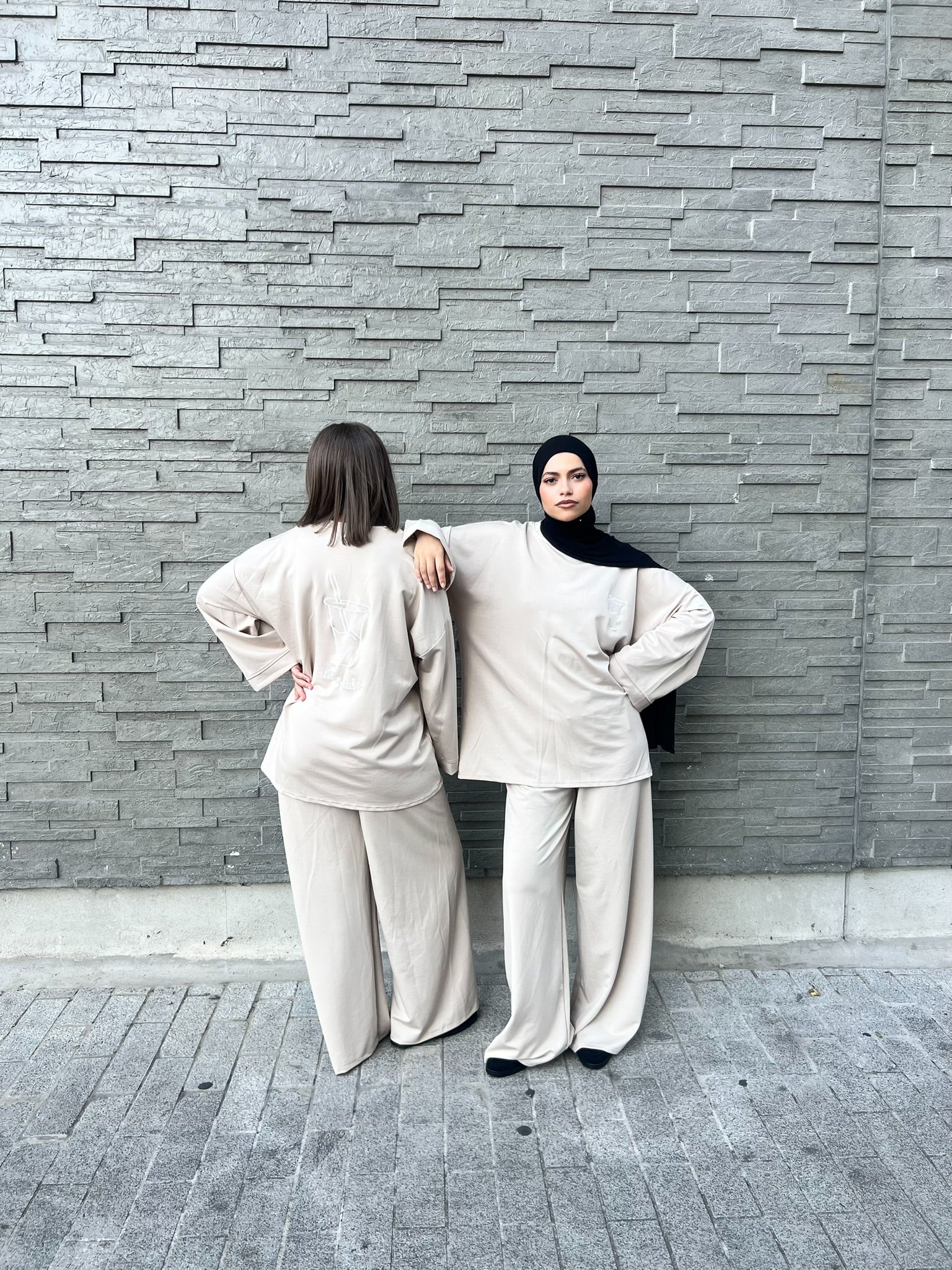 Ensemble Matcha Beige