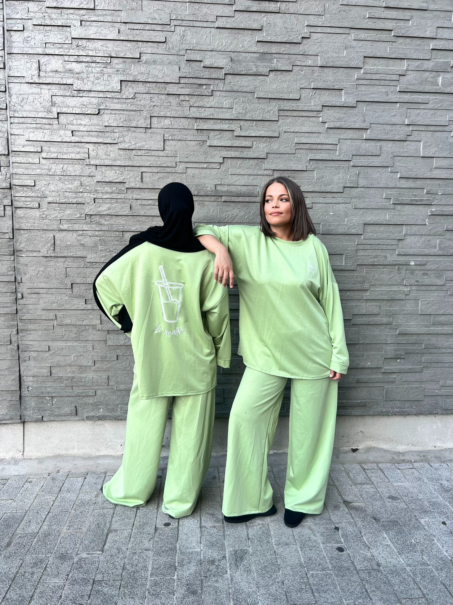 Ensemble Matcha Vert