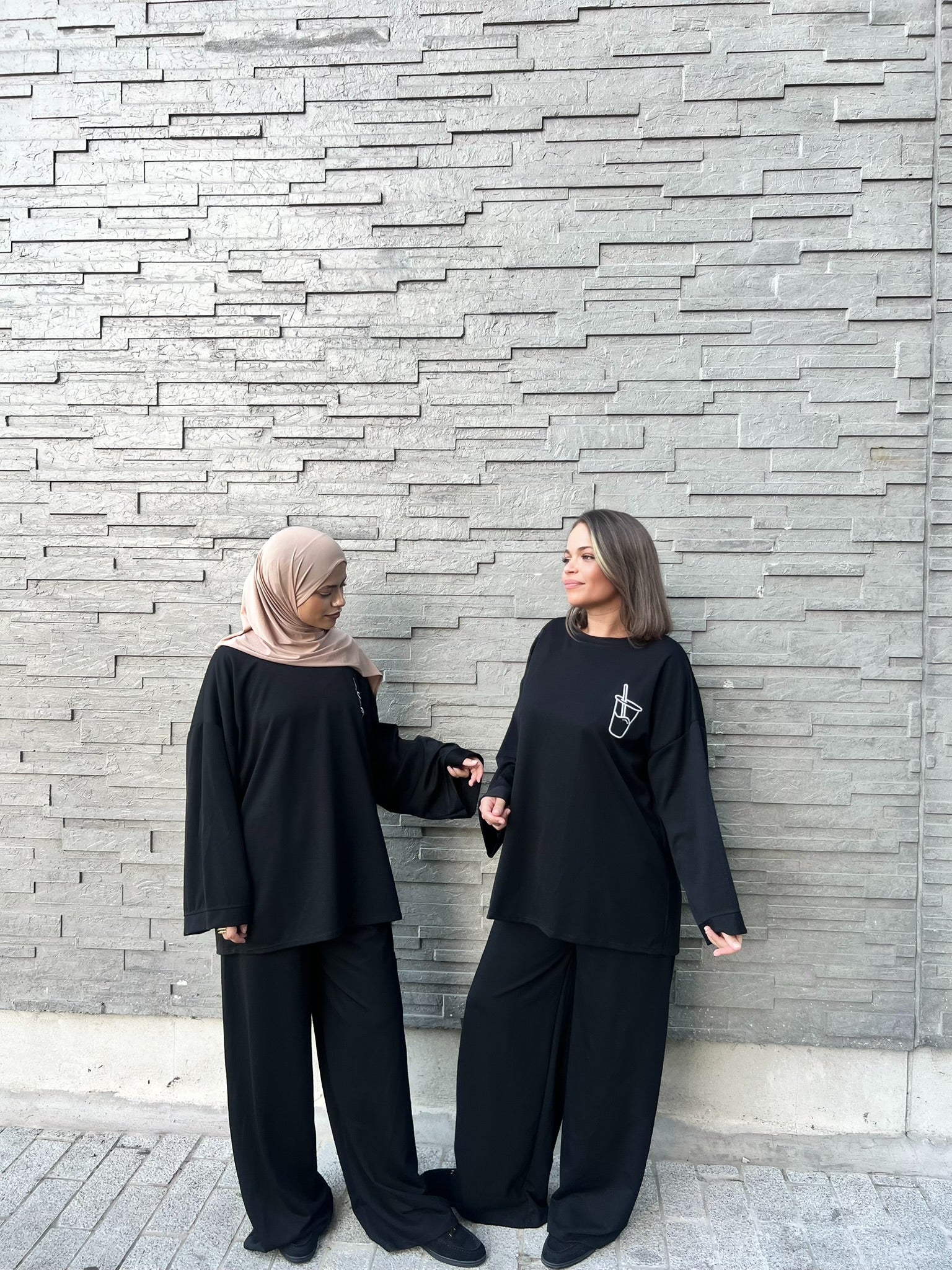 Ensemble Matcha Noir
