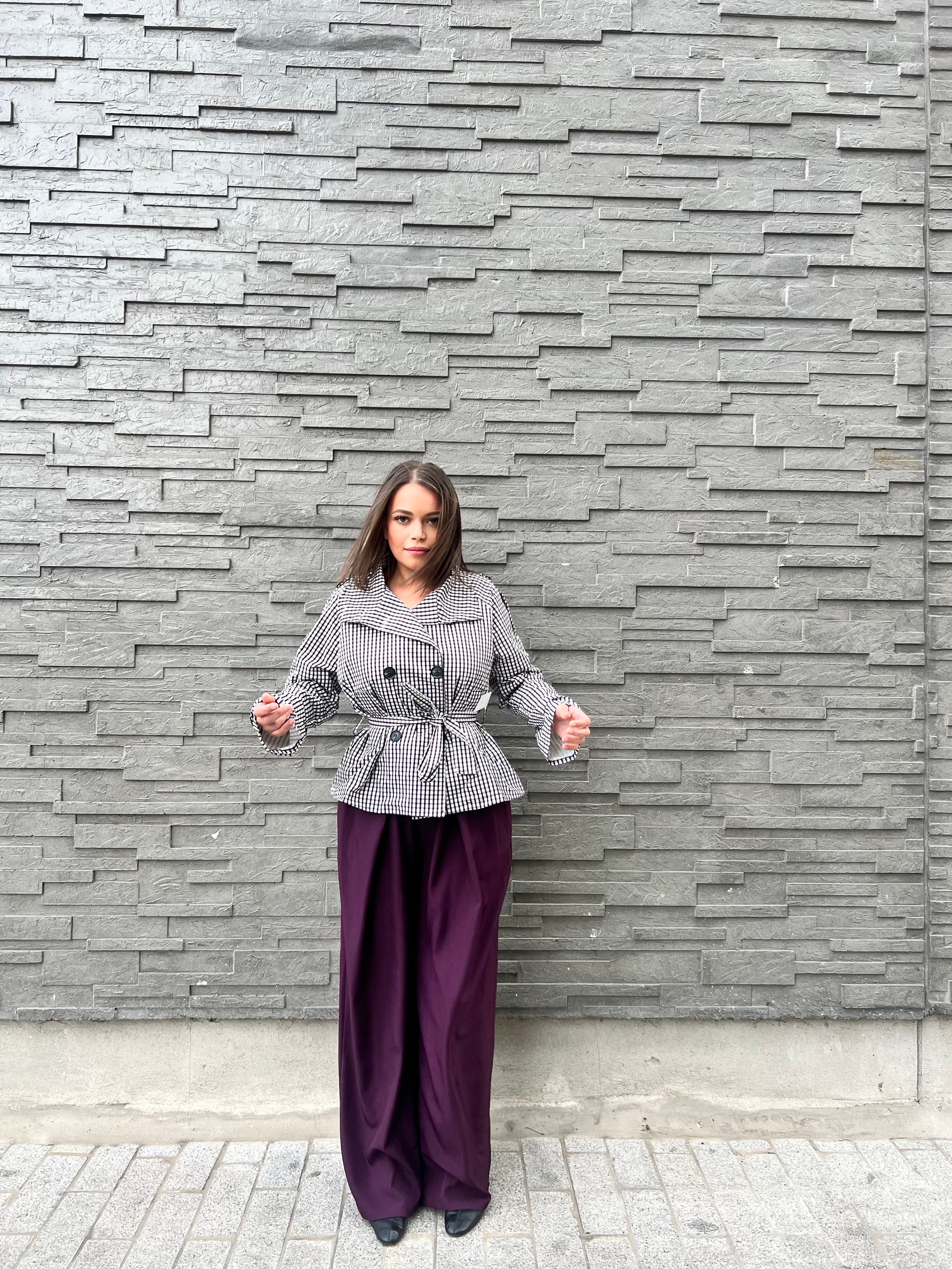 Pantalon Palazzo Fluide