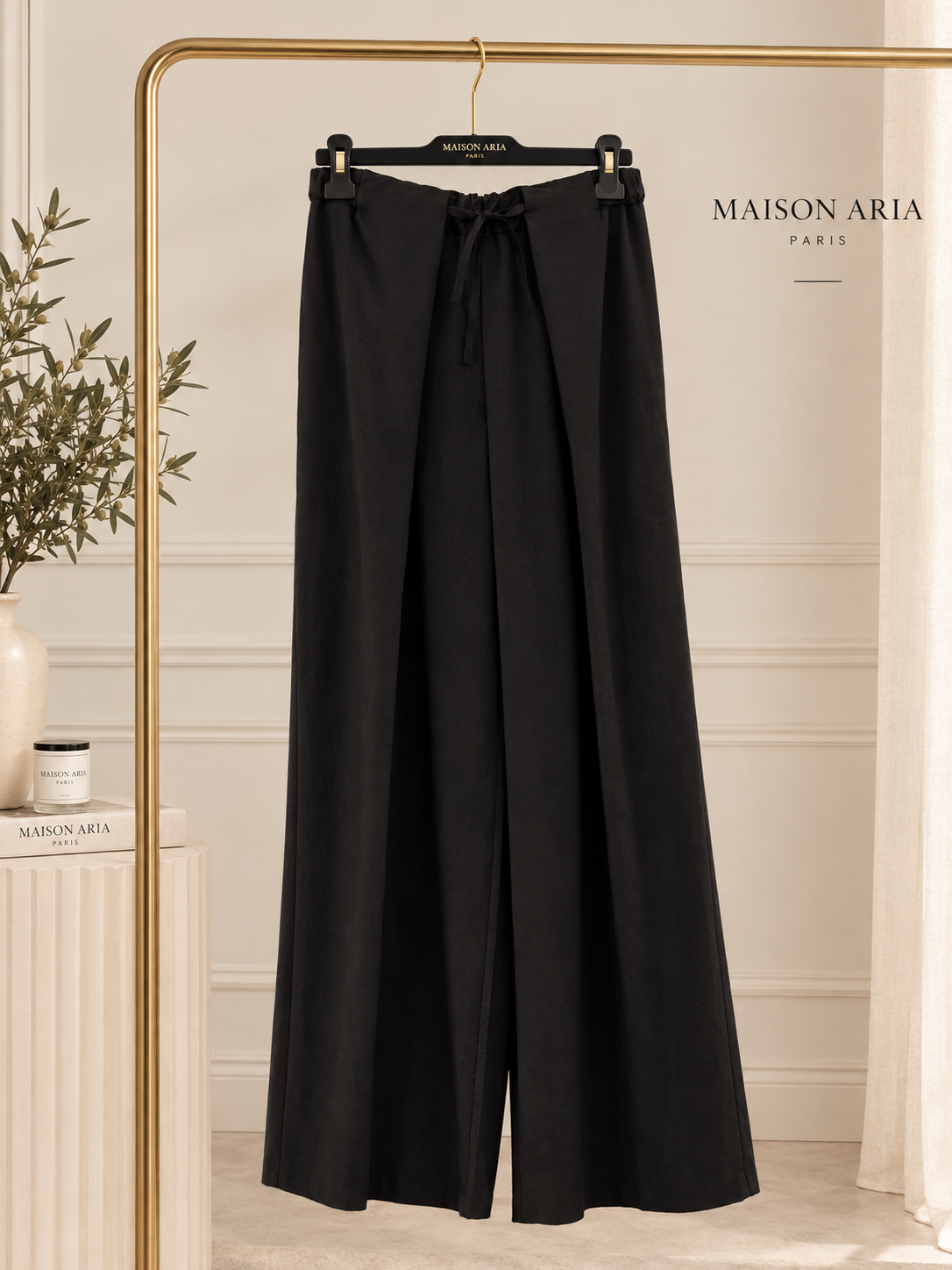 Pantalon Palazzo Fluide
