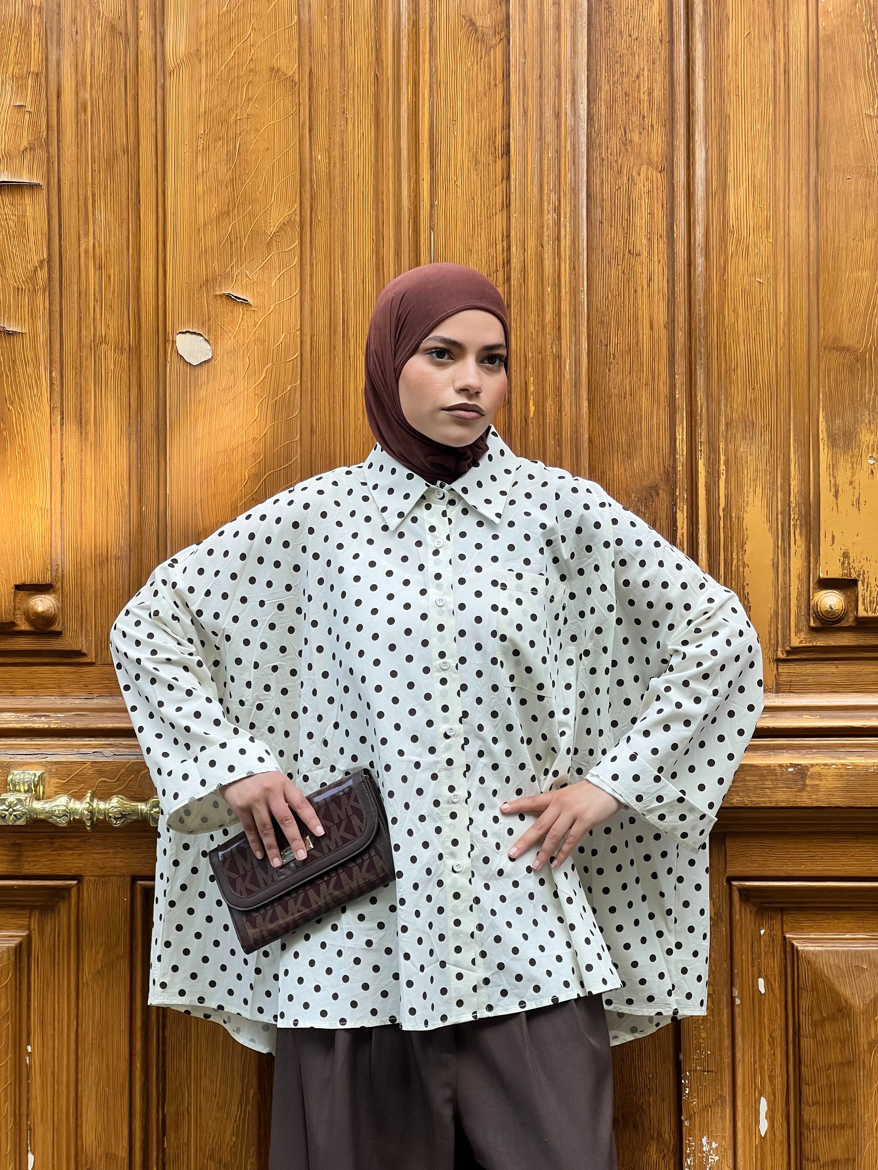 Chemise Petits Pois Oversize
