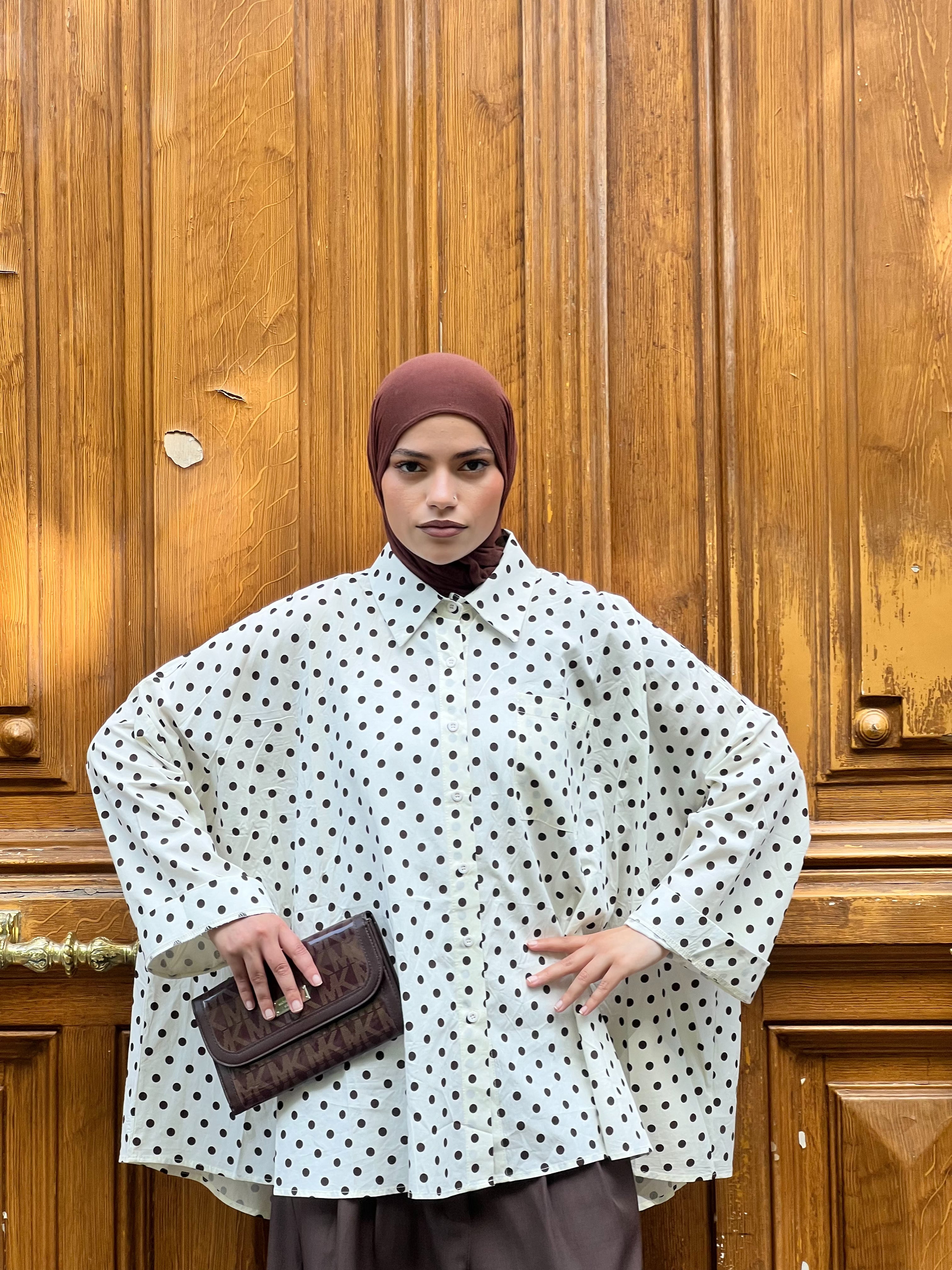 Chemise Petits Pois Oversize