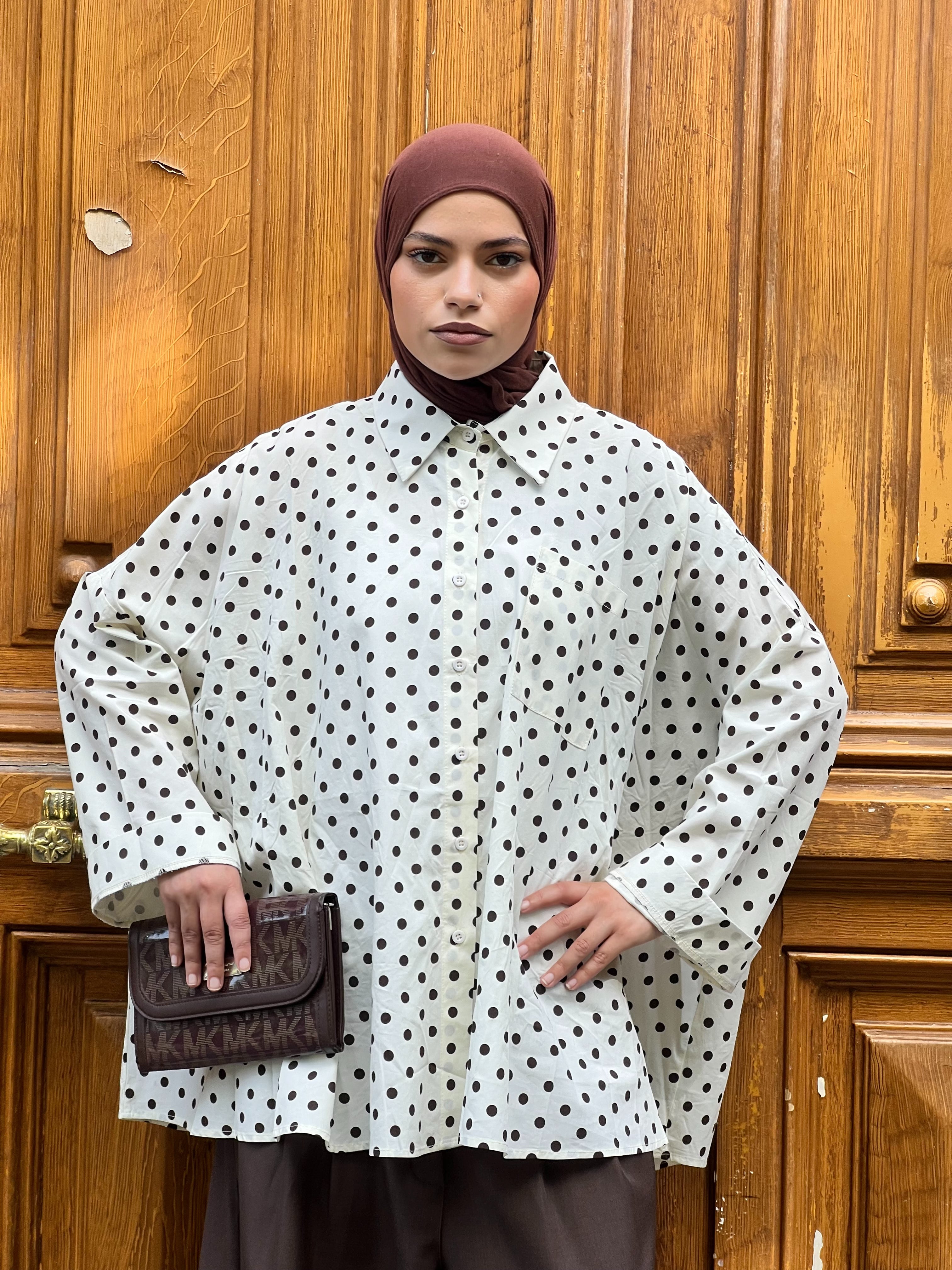 Chemise Petits Pois Oversize