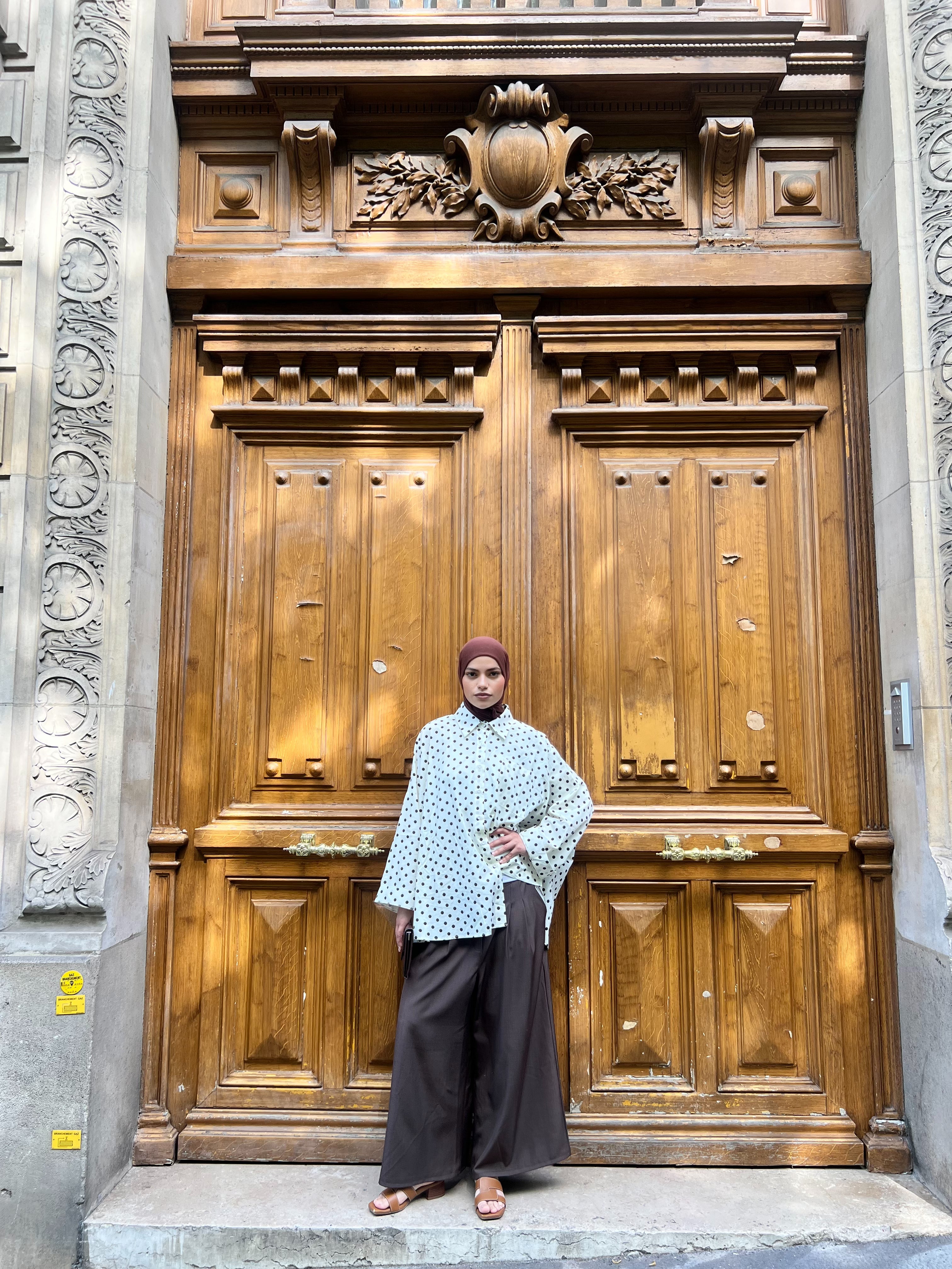 Chemise Petits Pois Oversize