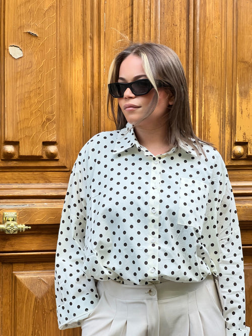 Chemise Petits Pois Oversize